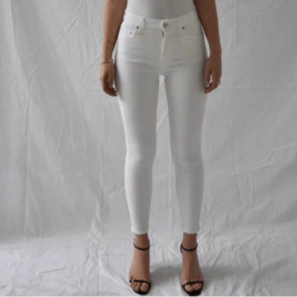 Citizens Of Humanity rocket crop high rise white jean size 27 - Picture 1 of 6
